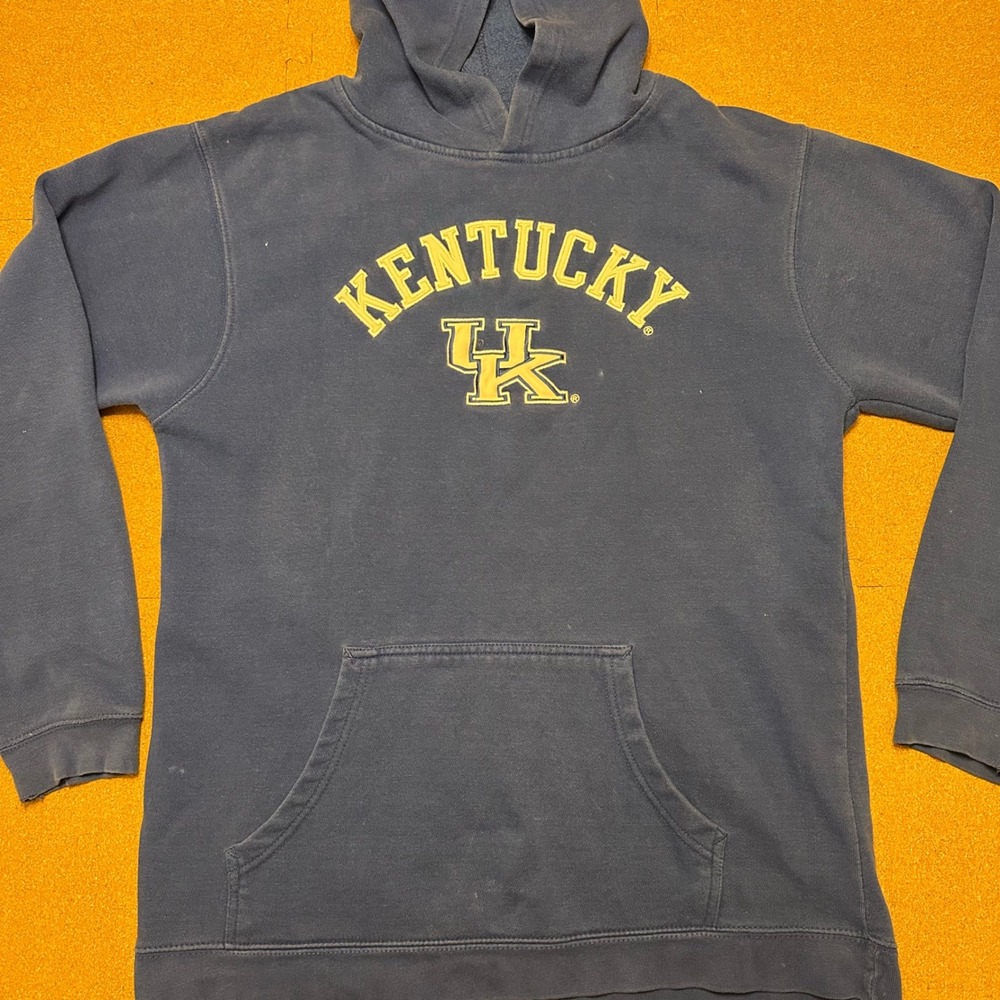 Genuine Stuff Hoodie Mens XL Blue Kentucky Wildcats UK NCAA College Sweatshirt